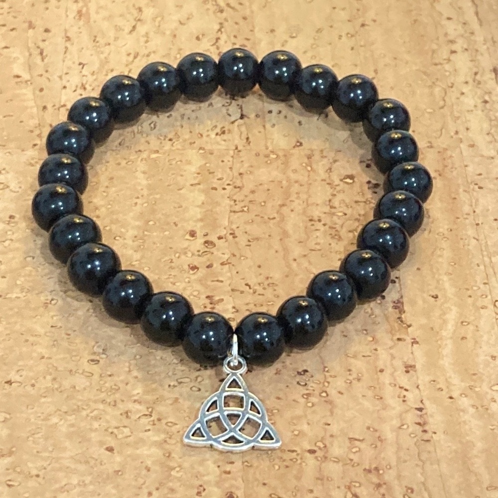 Celtic knot trinity protection bracelet